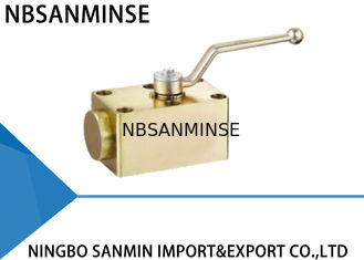 Κλειδώσιμη υδραυλική βαλβίδα σφαιρών τύπων πιάτων σειράς KHP υδραυλικό Sanmin αντιδιαβρωτικό