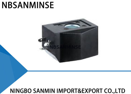 AB510 συνεχές ρεύμα τύπος σύνδεσης σπειρών DIN43650A βαλβίδων σωληνοειδών νερού 24 βολτ