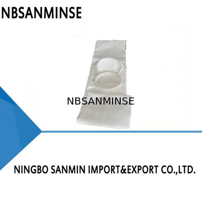 Βιομηχανική τσάντα σκόνης από καθαρή τσόχα 100% πολυτετραφθοροαιθυλένιο Σακούλα φίλτρου αέρα 240c Αδιάβροχη στη σκόνη σακούλες φίλτρων Baghouse