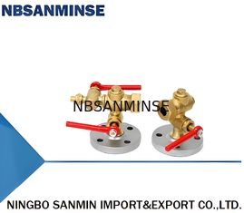 3 4 1.6Mpa Πίεση Δοκιμής Σφράγισης Ορείχαλκος PTFE Σφυρήλατο Ατσάλι Φλάντζας Τύπου Δείκτης Στάθμης Υγρού Για Απόδοση