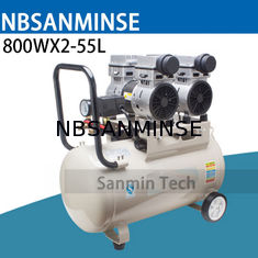 800WX2 - μίνι αεροσυμπιεστών 55L Oilless εγχώρια εφαρμογή AC220V εργασίας υψηλού βουβή σχεδίου ξύλινη υψηλή - ποιότητα