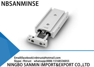 Custom Double Rod Pneumatic Air Cylinder Basic Type 6mm 10mm 15mm Bore Size