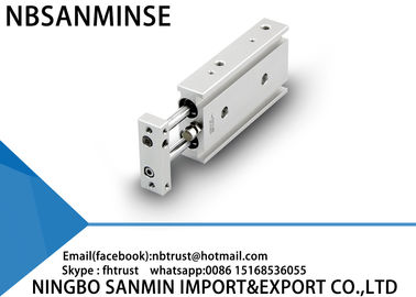 Custom Double Rod Pneumatic Air Cylinder Basic Type 6mm 10mm 15mm Bore Size