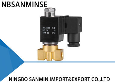 Bistable P3 Brass Solenoid Valve 1 / 4 Inch High Frequency NBSANMINSE Brand