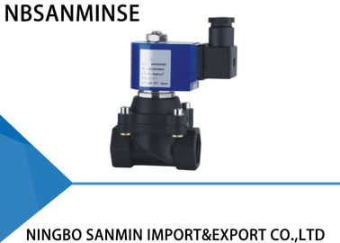 Z8 Reinforced Nylon Plastic Solenoid Valves For Water Industrial / Irrigation Solenoid Valve