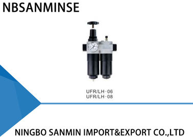 UFR / LH SMC FRL Unit In Pneumatic System Air Pressure Regulator And Filter
