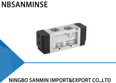Five Port G3 / 4 " Thread Pipe Solenoid Pneumatic Valve Internal Pilot Type