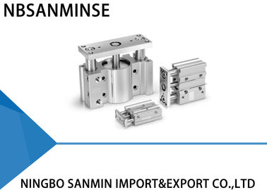 MGP Series Compact Guided Pneumatic Cylinder 12 - 100mm Bore Size Double Acting Action