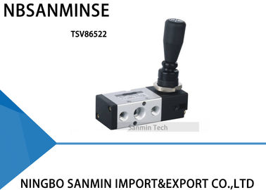 G 1/4 " Lock Type Pneumatic Mechanical Valve Hand Pull Valve Two Position Five Way Two Position Three Way