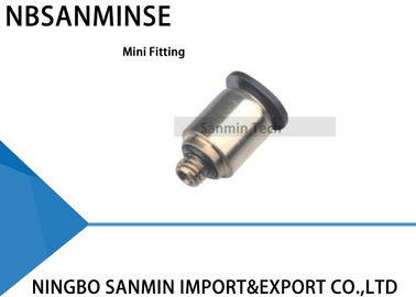 POC - C Push In Compact One Touch Fitting Pneumatic Air Fittings Round Male Straight Sanmin