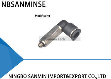 PLL - C Compact One Touch Fitting Mini Fittings Extended Male Elbow Connect Fitting Pneumatic Parts Sanmin