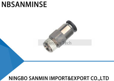 PCVF Pneumatic Check Valve Fittings Pneumatic Air One Way Non Return Valves Brass Thread Sanmin
