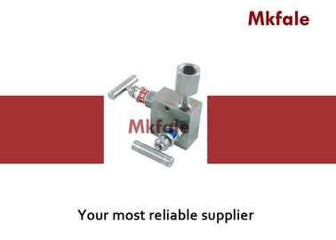 Two Valve Manifold Calibration Manifold Needle Valve Manifolds Free - Swiveling Type