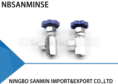 KF -L8 Pressure Gauge Switch 31.5MPa Threaded Connections Industry Engineer High Pressure Valve