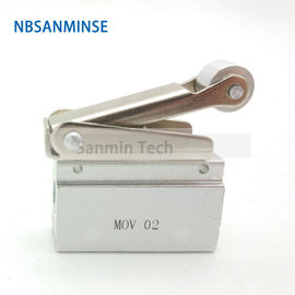 NBSANMINSE MOV 1/8 G Thread Mechanical Valve Pneumatic Control Air Valve Roller push selection for Package machine Autom