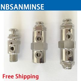 NBSANMINSE 2P 31P 3P 41P 4P 4PP Mini Change Valve M5 G 1/8 Mechanical Valve Pneumatic Valve High Quality