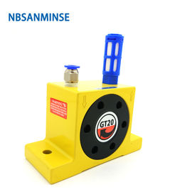 GT 1/8 1/4 Pneumatic Turbine Vibrator Air Vibrator Low Pressure For Food And Pharmaceutical Industries Ball Type