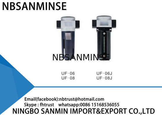 F / UF Lubricator φίλτρων υψηλή επίδοση ρυθμιστών με το χυτό κύβος σώμα αργιλίου