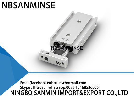 Συνήθειας ο διπλός βασικός τύπος 6mm 10mm 15mm κυλίνδρων αέρα ράβδων πνευματικός άντεξε το μέγεθος