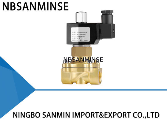 Z6 η αντι σφυρηλατημένη έκρηξη βαλβίδα σωληνοειδών ορείχαλκου ανοίγει κανονικά τη θερμοκρασία 0 - 65 ℃