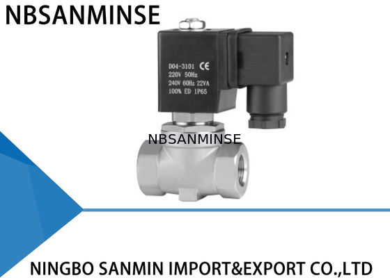 P4 μίνι ορείχαλκος/SS 316 ηλεκτρική πειραματική χρησιμοποιημένη δράση βαλβίδων νερού σωληνοειδών