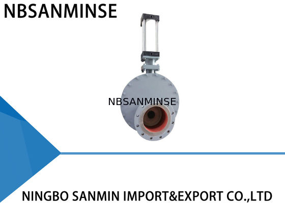 Πνευματικό κυκλικό διπλό σώμα SMWZ644 - DNA χυτοσιδήρου Wearproof βαλβίδων δίσκων - Ρ