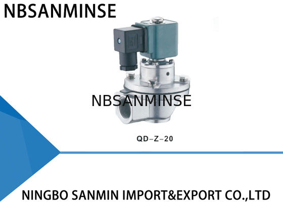 Βαλβίδα 3/4 απόδειξης σκόνης αέρα «1» σφυγμού αεριωθούμενη εφαρμογή εργοστασίων τσιμέντου Indsutry βαλβίδων πνευματική διπλής κατεύθυνσης