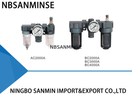 Επαγγελματική Lubricator πνευματική FRL ρυθμιστών φίλτρων SMC μονάδα σειρά εναλλασσόμενου ρεύματος Π.Χ.