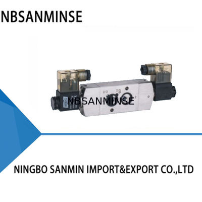 Διπλή ηλεκτρική ρύθμιση Πνευματική βαλβίδα 120C 5/2 Μετατροπή 3/2 0.2-1.0Mpa