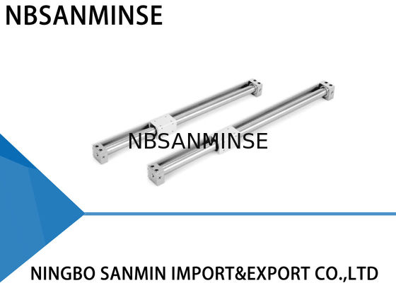 Μαγνητικά συνδεμένος κύλινδρος Rodless/βασικός μαγνητικός πνευματικός κύλινδρος τύπων