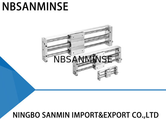 Δακτύλιος σφαιρών που αντέχει πνευματική συνδεμένη Rodless κυλίνδρων αέρα μαγνητικά