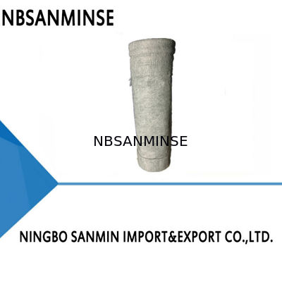 Τσάντα σκόνης με βελόνα μικτής αγώγιμης πολυεστέρα Βιομηχανική σακούλα φίλτρου αέρα 550g/M2 Σακούλες φίλτρου Baghouse με προστασία από τη σκόνη