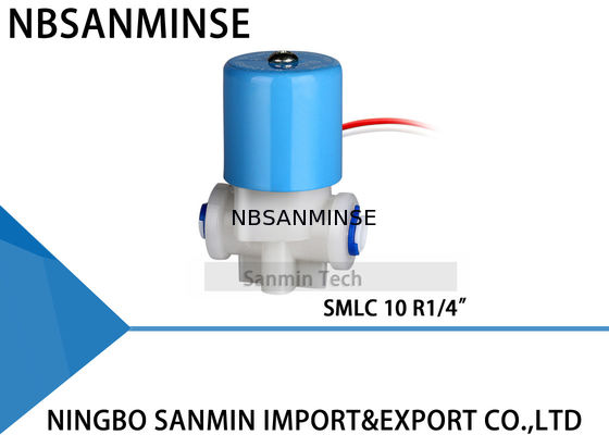 Η πλαστική βαλβίδα σωληνοειδών ορείχαλκου έκλεισε κανονικά το άμεσα ενεργόν Ρ 1/4» γρήγορος συνδεδεμένος σωλήνας