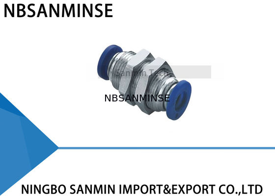PMM διαφραγμάτων ένωσης σωλήνων πνευματική πλαστική συναρμολόγηση Sanmin εξαρτημάτων σωλήνων Cnnecting PU μανικών γρήγορη