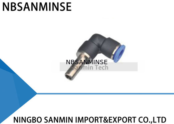 Αγκώνας ένωσης μανικών εξαρτημάτων σωλήνων PLJ που μειώνει το πνευματικό βούλωμα συνδετήρων σε Jointer υψηλό - ποιότητα Sanmin