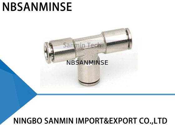 Πνευματικές συναρμολογήσεις εύκαμπτων αεραγωγών ορείχαλκου MPUT, πνευματικό εξάρτημα Sanmin σωλήνων συναρμολογήσεων ορείχαλκου