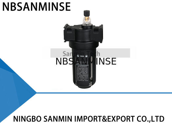 Μαύρο Lubricator SL2000 SL3000 SL4000 ρυθμιστών φίλτρων κραμάτων αλουμινίου