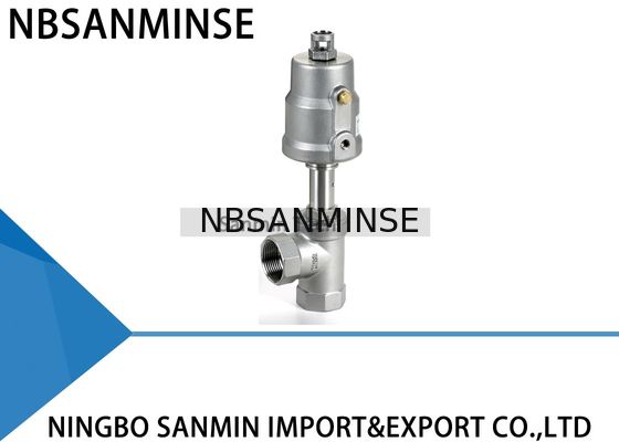 JDF1400/πνευματική βαλβίδα SS 304 καθισμάτων γωνίας JDF1500 πνευματική βαλβίδα αγωγών
