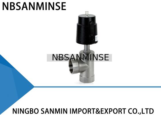 JDF1400/πνευματική βαλβίδα SS 304 καθισμάτων γωνίας JDF1500 πνευματική βαλβίδα αγωγών