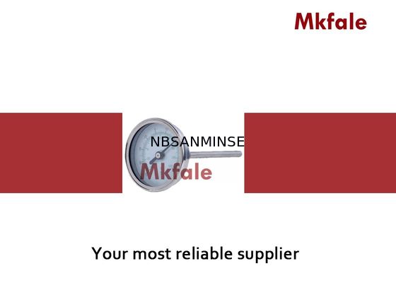 Κατηγορία 2,5 κανονικό βιομηχανικό θερμόμετρο ανοξείδωτου θερμομέτρων SMKS διμεταλλικό