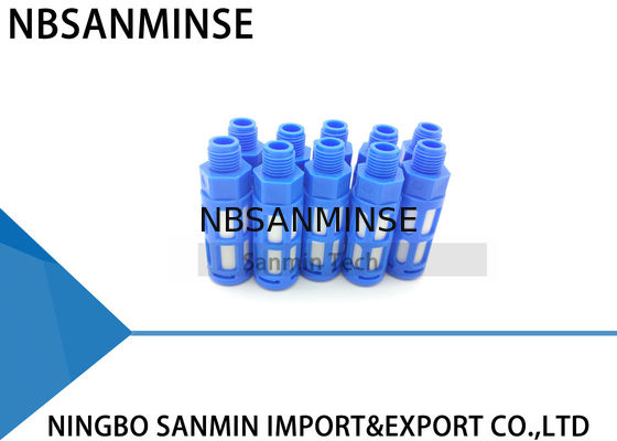 Πλαστικές συναρμολογήσεις αέρα κασκόλ πνευματικές ησυχαστήρας 1/4 3/8 1/2 3/4 1 PSU αέρα τύπων NBSANMINSE 1/8