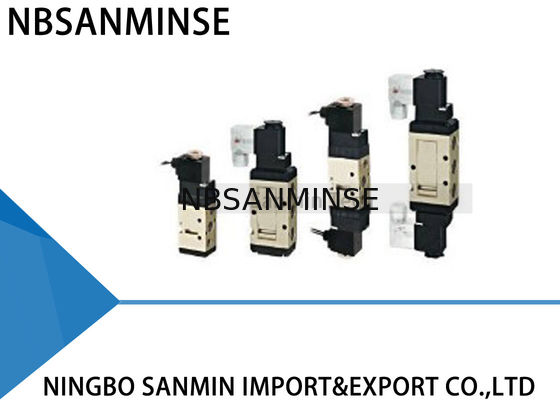 1/8 ενιαία/διπλή σπείρα 1/4 3/8 Γ τύπων σωληνοειδών βαλβίδων πνευματική βαλβίδων βαλβίδων εναέριου ελέγχου