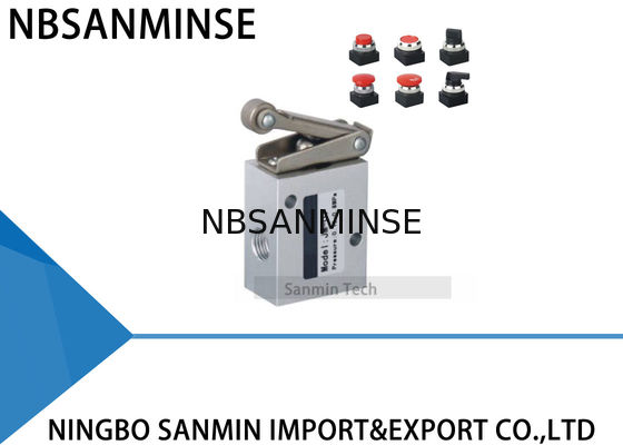 1/4 μηχανική Shutoff τύπων στάσεων βαλβίδων πνευματική μηχανική βαλβίδα δύο ρυθμιστικών βαλβίδων θέση τριπλή