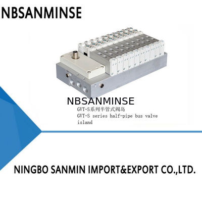 Διάταξη GVT-S/GVT-M σειράς ημισωλήνα λεωφορείο Βαλβίδα νησιού κάτω σύνδεση λεωφορείο Βαλβίδα τερματικό