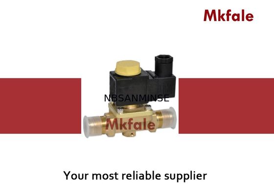 Βαλβίδα σωληνοειδών ορείχαλκου νερού υψηλής επίδοσης για την ομάδα συμπιεστών ψύξης κ.λπ.