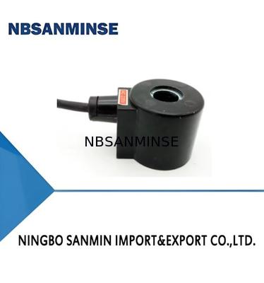 16431 συνεχές ρεύμα σπειρών βαλβίδων σωληνοειδών τύπων μολύβδου μαύρο χρώμα δύναμης 18 Watt κανονικό