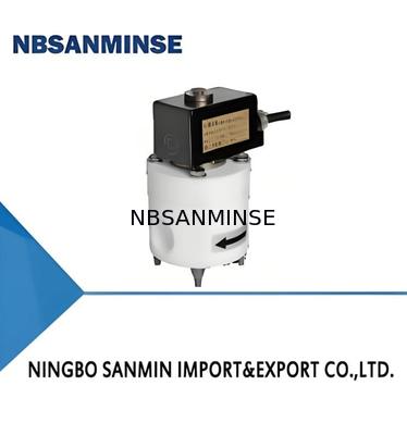 Ηλεκτρομαγνητική βαλβίδα πολυτετραφθορίου PTFE Σολενοειδής βαλβίδα με μέγιστη αντοχή θερμοκρασίας +120°C 0,01·0,6 MPa Πίεση εργασίας και αντοχή συμπίεσης 1,2 MPa