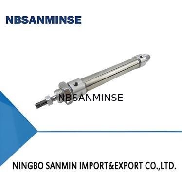 10Y-1 mini Stainless steel air cylinder with valve and switch design  10bar