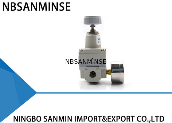 Ηλεκτρονικός τύπος G1/8 1/4 Smc ρυθμιστών αέρα ακρίβειας 3/8 1/2 πνευματικά συστατικά