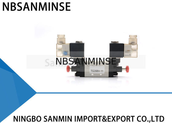 TG358V11 G1/8 2 θέση 5 αφιερωμένη αντλία βαλβίδα πορτών τύπων τρόπων εσωτερική πειραματική για το σύστημα πορτών αυτοκινήτων φορτηγών